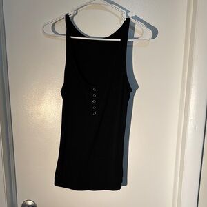 Black Sleeveless Top